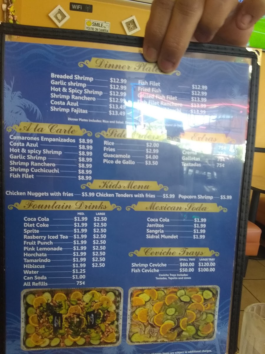 Menu Mariscos 'el Güero'-7