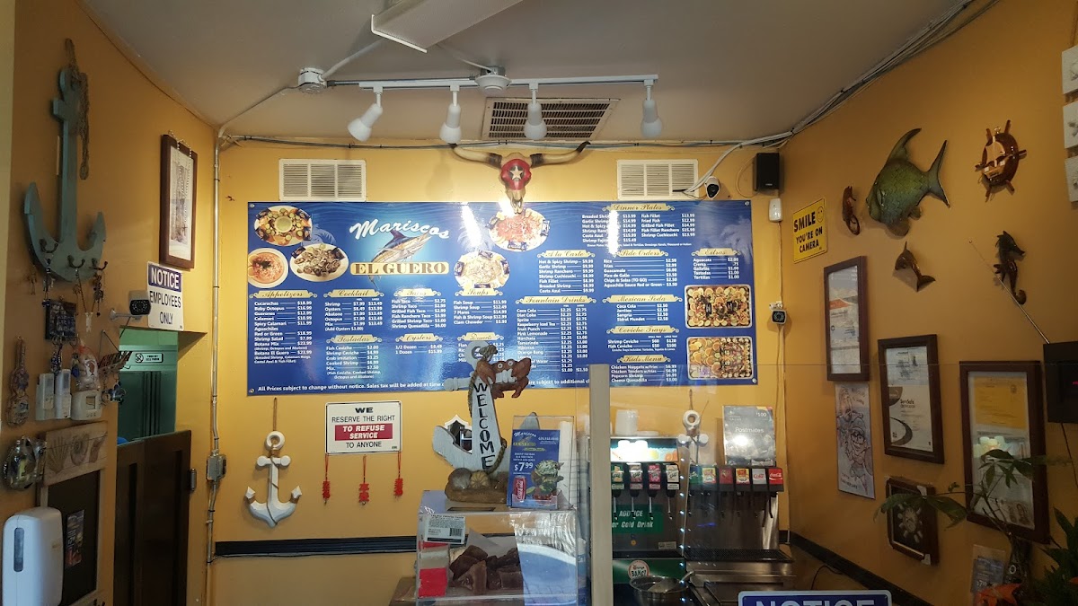 Menu Mariscos 'el Güero'-9